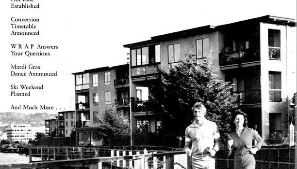 Welcome to Watergate: Where “Resort Living” Actually Lives Up to the Hype Image of the over of the first edition of the Watergate Hatch Cover news letter from 1979