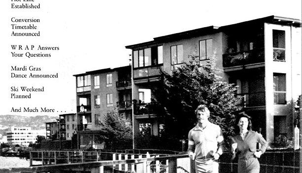 Welcome to Watergate: Where “Resort Living” Actually Lives Up to the Hype Image of the over of the first edition of the Watergate Hatch Cover news letter from 1979