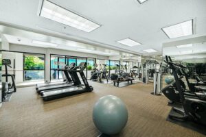 Photo of Gym at Pacific Park Plaza in Emeryville CA