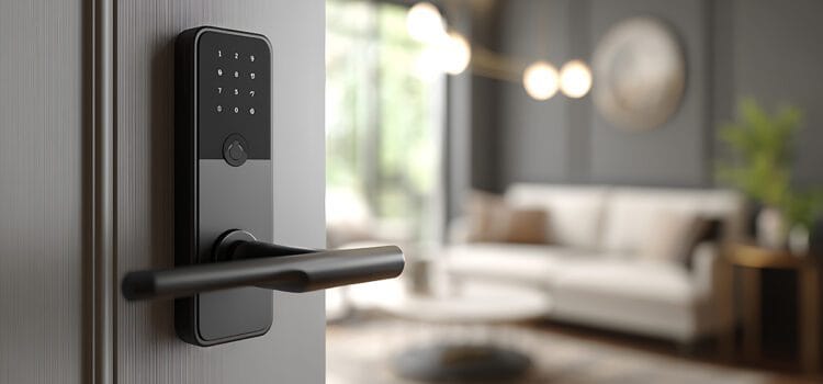 Apartment smart entry lock and how California Landlord entry laws apply to modern tech and tenant privacy rights
