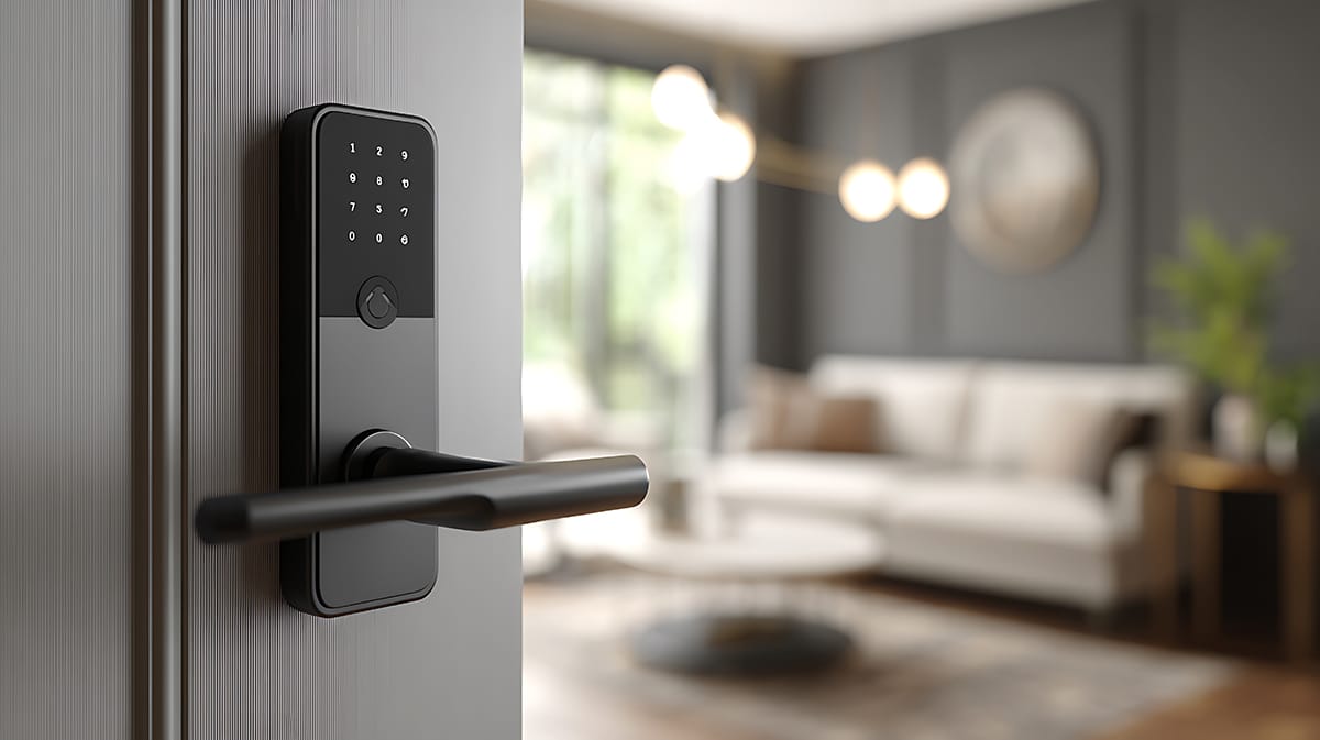 Apartment smart entry lock and how California Landlord entry laws apply to modern tech and tenant privacy rights
