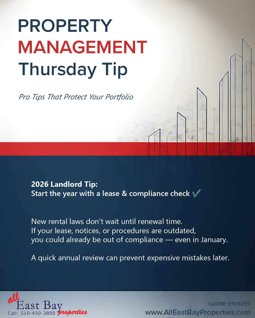 Thursday Landlord Tip: Annual Lease Compliance Check for 2026