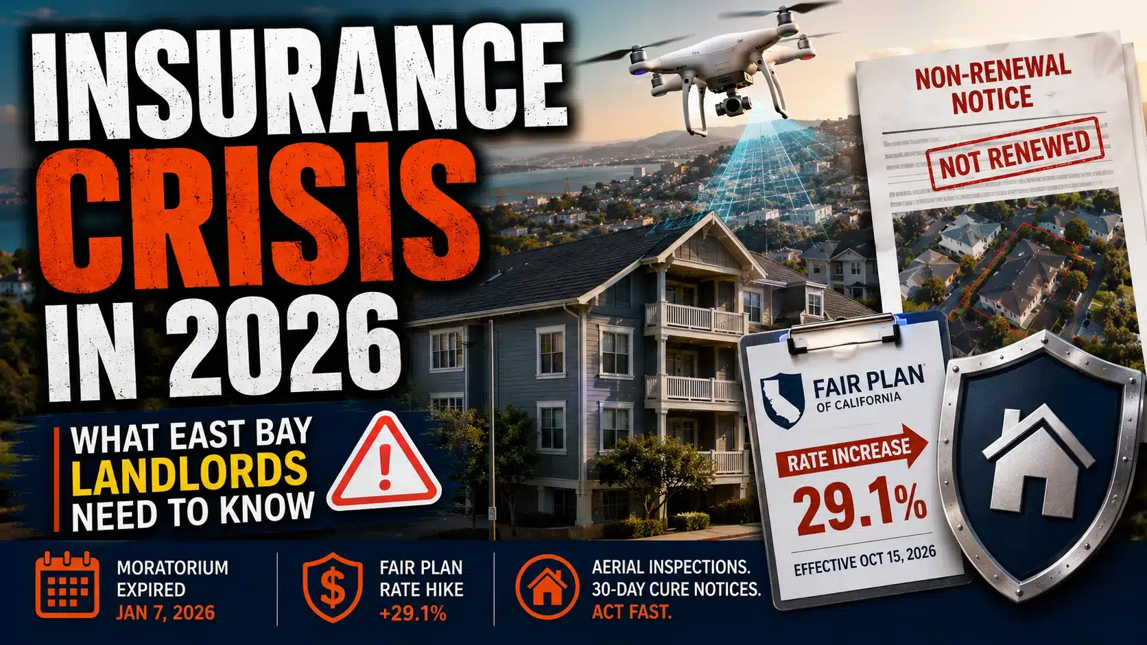 East Bay rental property insurance update 2026 video thumbnail