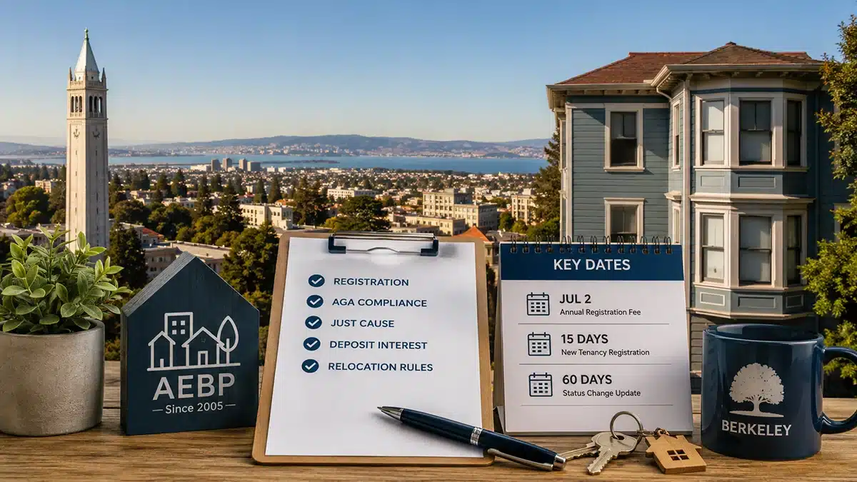 Berkeley Rent Control Compliance Guide 2026: AGA, Registration & Just Cause