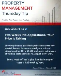 Thursday Tip: Two Weeks, No Applications? Your Price Is Talking
