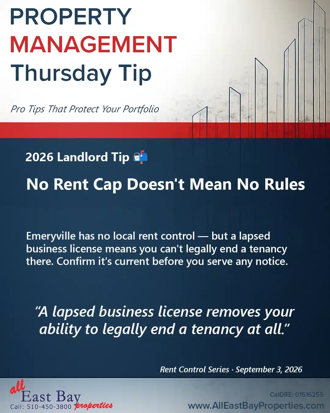 Thursday Tip: Your Emeryville Business License Isn’t Just Paperwork